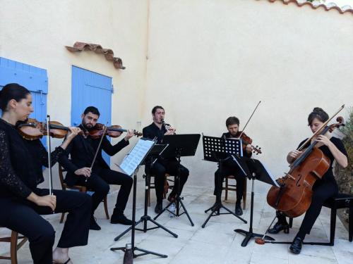 Quintette Isolde - Aups - Concert privé