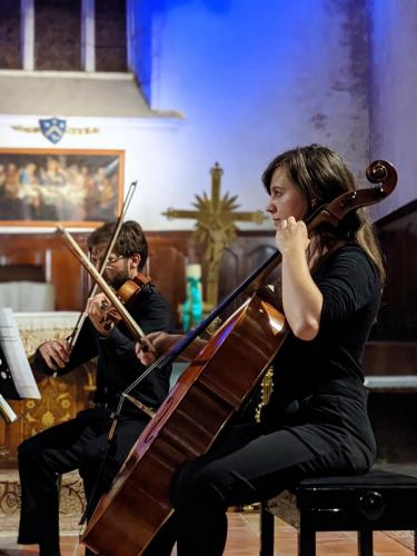 Quintette Isolde - Aups - Concert 2021 - Évariste Daller et Louise Berger